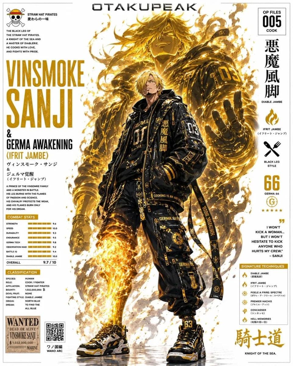 MASTERPIECE anime character dossier poster, ultra-detaile... 3